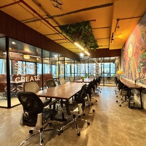 Team Area in  Co-working Space at Lokhandwala Complex – for Rent
