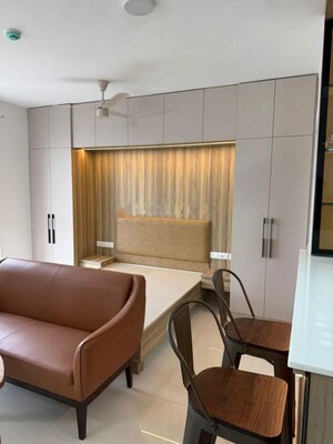 Team Area in 1 RK Apartment at Brigade Cornerstone Utopia, Varthur – for Rent