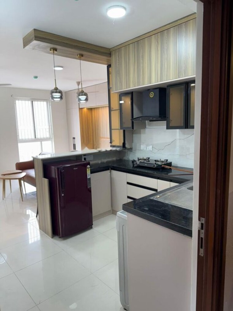 Kitchen, brigade-cornerstone-utopia 1 RK 400 Sq.Ft. Apartment In Varthur Bangalore 10453265