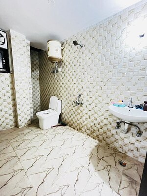 Bathroom in 2 BHK Builder Floor at Saket – for Rent