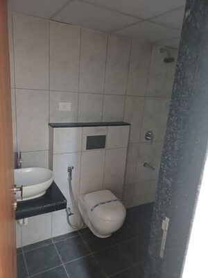 Bathroom in 2 BHK Apartment at Gera Planet Of Joy, Kharadi – for Rent