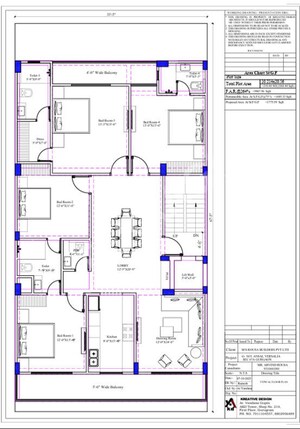 Floor Plan in 4 BHK Builder Floor at Sector 67 – for Sale