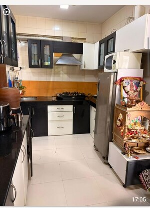 Kitchen in 2 BHK Apartment at Yash Sankul, Pimple Saudagar – for Rent