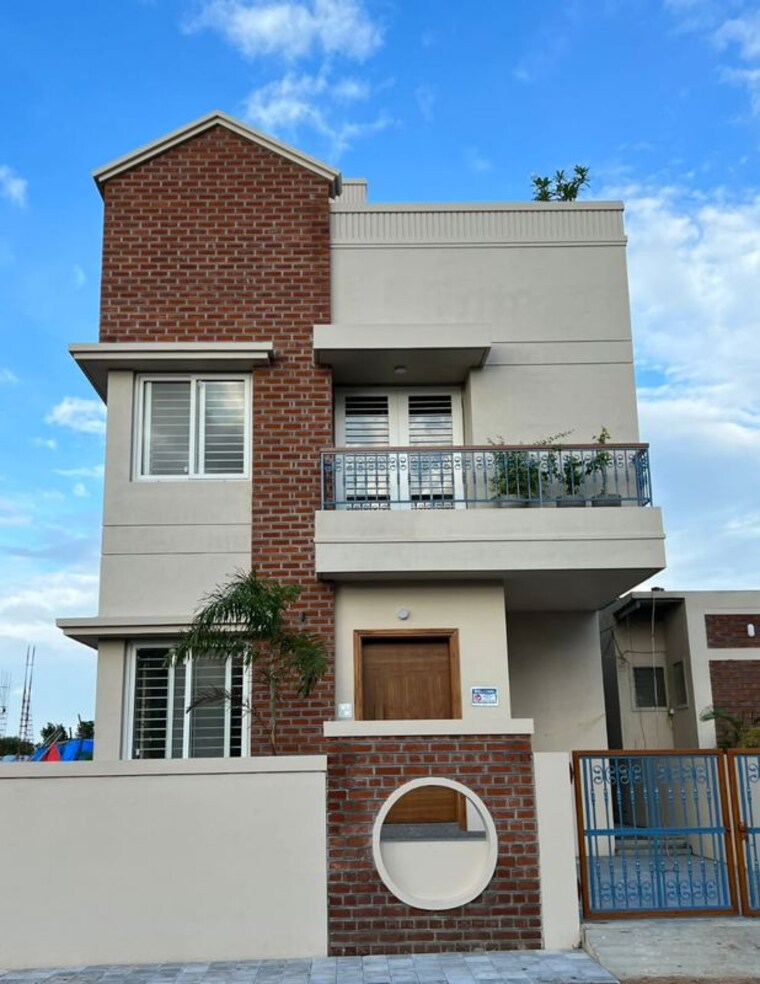 Exterior View, swastik-valencia-2 4 Bedroom 1390 Sq.Ft. Villa In Sevasi Vadodara 10453332