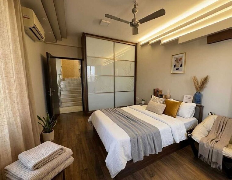 Bedroom, krishvi-gavakshi 3 Bedroom 2000 Sq.Ft. Apartment In Marathahalli Orr Bangalore 10453513