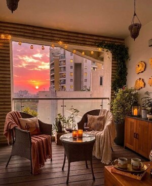 Living Room in 3 BHK Apartment at Krishvi Gavakshi, Marathahalli Orr – for Rent