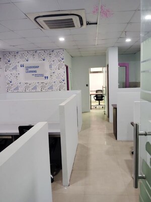 Team Area in  Office Space at Levana Cyber Heights, Vibhuti Khand – for Rent
