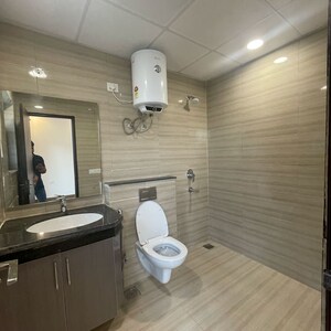 Bathroom in 3 BHK Apartment at BPTP Amstoria Country Floor, Sector 102 – for Rent