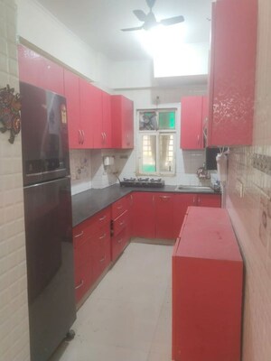 Kitchen in 3 BHK Apartment at Amrapali Silicon City, Sector 76 – for Rent