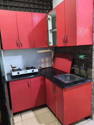 Kitchen in 3 BHK Apartment at Amrapali Silicon City, Sector 76 – for Rent