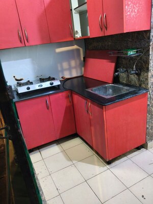 Kitchen in 3 BHK Apartment at Amrapali Silicon City, Sector 76 – for Rent