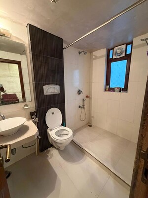 Bathroom in 2 BHK Apartment at Colaba – for Rent