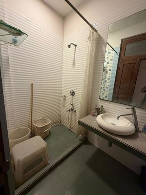 Bathroom in 2 BHK Apartment at Colaba – for Rent