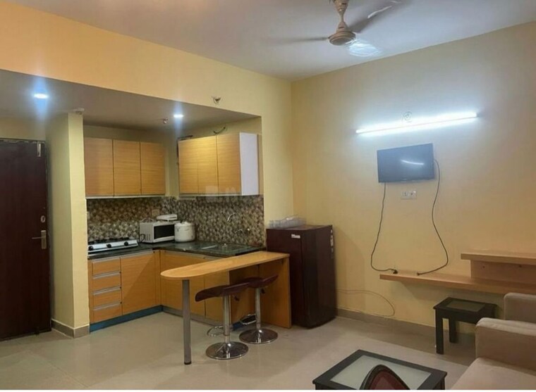 Living Room, supertech-czar-suites 1 RK 535 Sq.Ft. Apartment In Omicron I Greater Noida Greater Noida 10206401