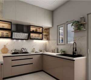 Kitchen in 6+ BHK Independent House at Vasant Vihar – for Rent