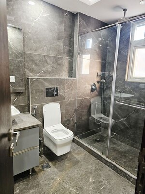 Bathroom in 4 BHK Builder Floor at Saket – for Rent