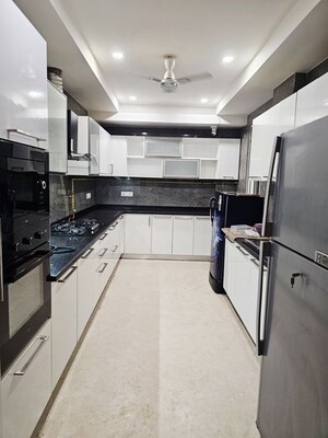 Kitchen in 4 BHK Builder Floor at Saket – for Rent