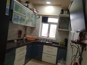 Kitchen in 2 BHK Apartment at Haware Splendor, Kharghar – for Rent
