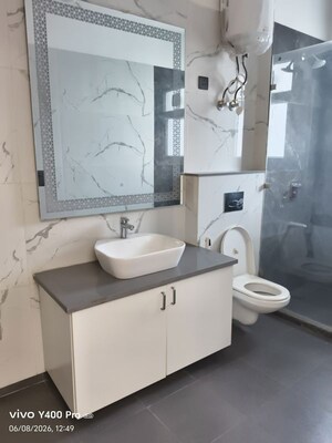 Bathroom in 3 BHK Apartment at Conscient Hines Elevate, Sector 59 – for Rent