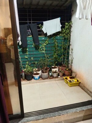 Balcony in 1 BHK Apartment at Om Shree Vighnaharta Apartment, Ulwe Sector 23 – for Sale