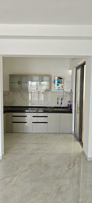 Kitchen in 3 BHK Apartment at Majestique Signature Towers, Balewadi – for Rent