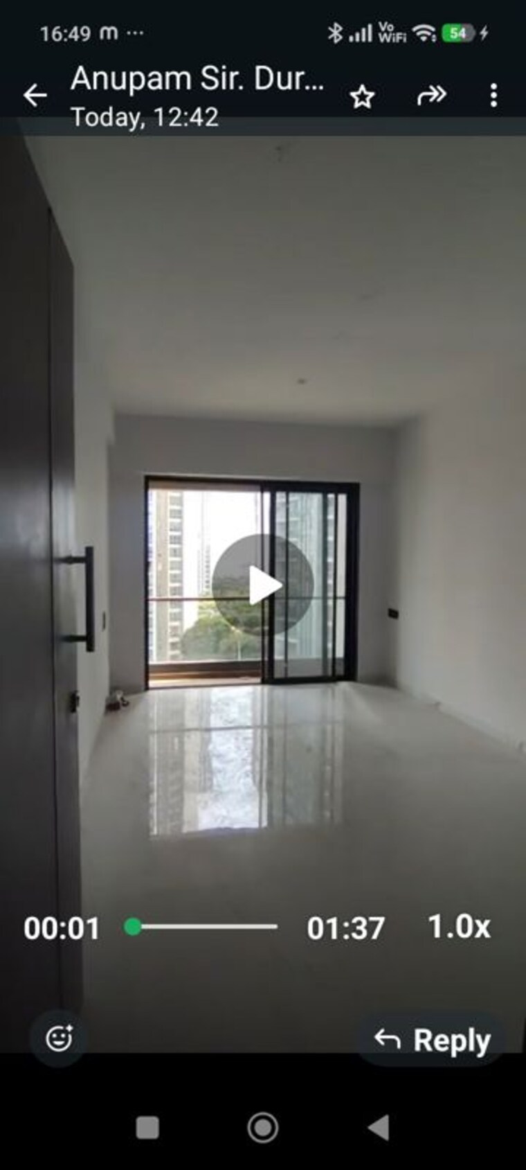 Room, goregaon east 3 Bedroom 1100 Sq.Ft. Apartment In Goregaon East Mumbai 10453719