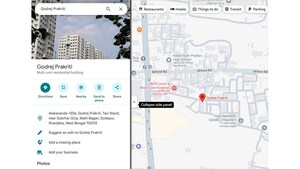 3 BHK Apartment – Map Location View at Godrej Prakriti, Bt Road - for Sale