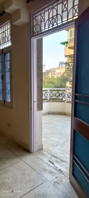 Balcony in 3 BHK Apartment at Dwarka – for Rent