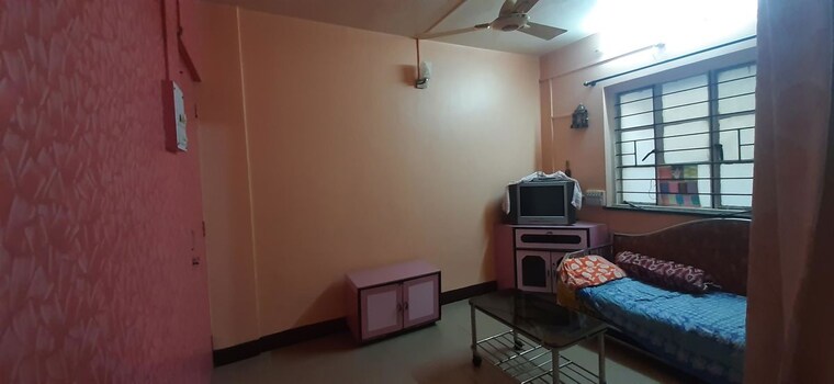 Living Room, ramyanagari-chs 1 Bedroom 550 Sq.Ft. Apartment In Bibwewadi Pune 10453762