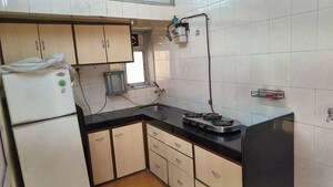 Kitchen in 1 BHK Apartment at Rainbow View CHS, Santacruz East – for Rent