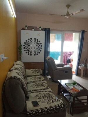 Living Room in 2 BHK Apartment at Provident Sunworth, Mysore Road – for Sale