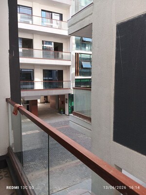Balcony in 3 BHK Apartment at Signature Global City 63A, Sector 63a – for Rent