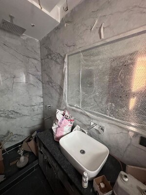 Bathroom in 3 BHK Builder Floor at Sarvodaya Enclave – for Rent