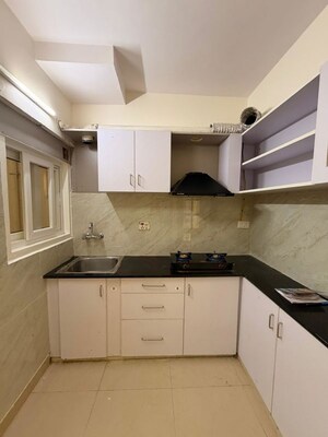 Kitchen in 3 BHK Apartment at Garden Apartments, Vittal Mallya Road – for Rent