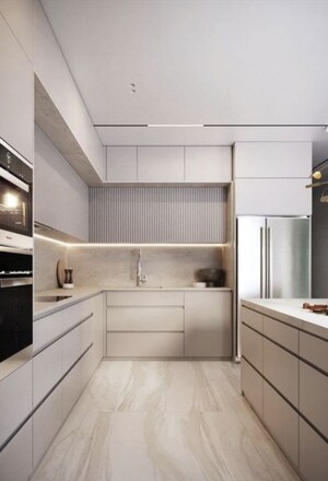 Kitchen in 2 BHK Apartment at Sandesh Nagar – for Sale