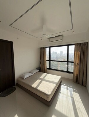 Bedroom in 3 BHK Apartment at Kalpataru Magnus, Bandra East – for Rent