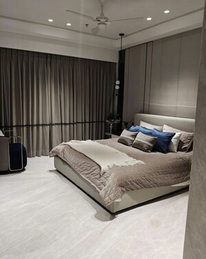 Bedroom in 3 BHK Apartment at Enorm Sagar Resham, Bandra West – for Rent