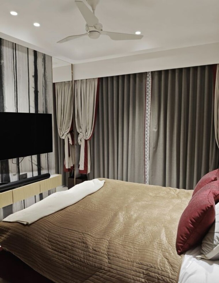 Bedroom, enorm-sagar-resham 3 Bedroom 3100 Sq.Ft. Apartment In Bandra West Mumbai 10453853