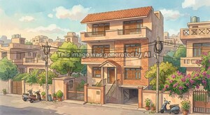  Builder Floor – Exterior View View at Ashok Vihar - for Sale