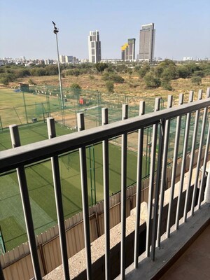 Balcony in 2 BHK Apartment at Smart World Orchard, Sector 61 – for Rent