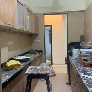 Kitchen in 1 BHK Apartment at The Wadhwa Parwana Tower, Saibaba Nagar – for Rent