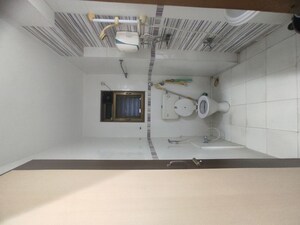 Bathroom in 2 BHK Apartment at Mahavir Universe, Bhandup West – for Rent