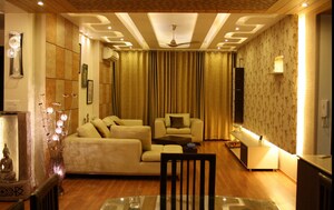 Living Room in 3 BHK Apartment at Vatika City, Sector 49 – for Rent