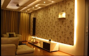 Living Room in 3 BHK Apartment at Vatika City, Sector 49 – for Rent