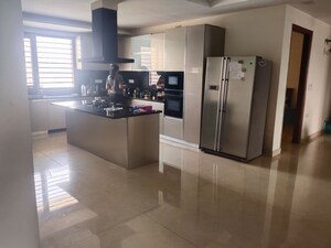 Kitchen in 4 BHK Builder Floor at Sector 21c – for Sale