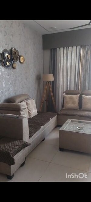 Living Room in 2.5 BHK Builder Floor at Pinewood Enclave, Wave City – for Sale