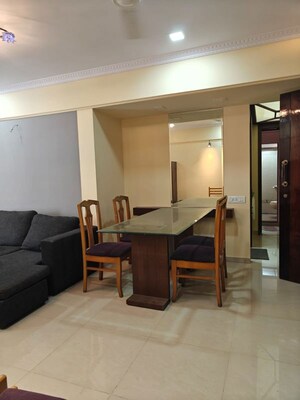 Living Room in 2 BHK Apartment at Lokhandwala Complex – for Rent