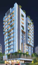 3 BHK + Pooja Room 1220 Sq.Ft. Apartment in Kailas Sadan Apartment