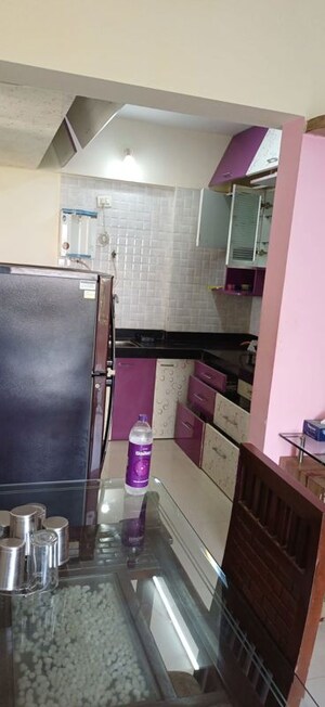 Kitchen in 1 BHK Apartment at Satyam Rajyog, Dhanori – for Rent