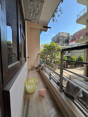 Balcony in 2 BHK Apartment at Chattarpur – for Rent
